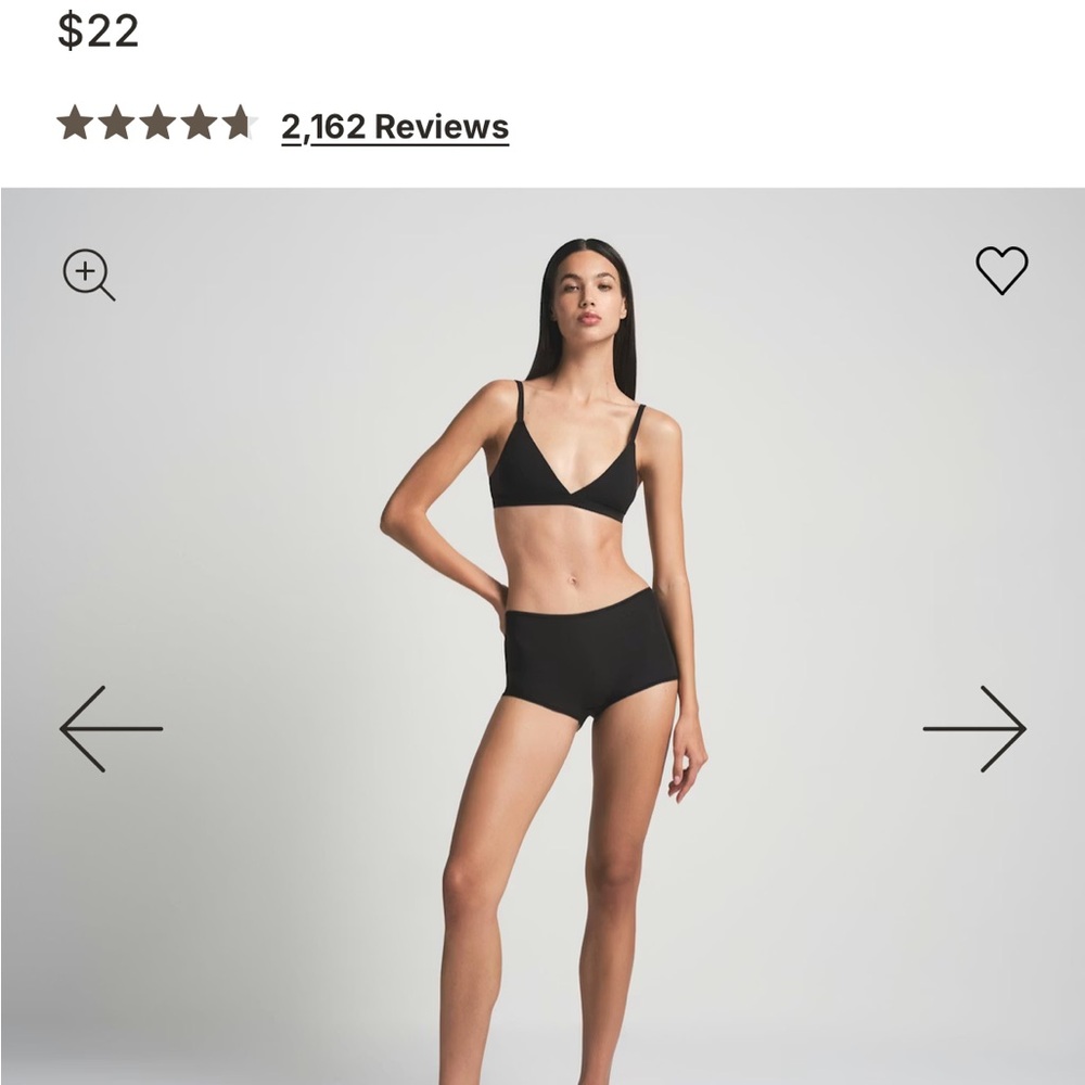 Skims Fits Everybody Boy Short in Black